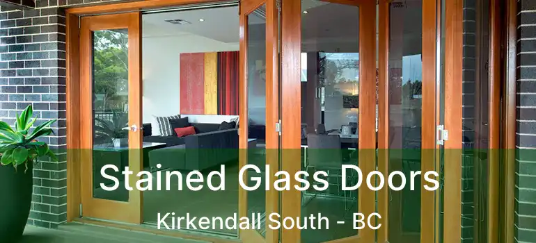  Stained Glass Doors Kirkendall South - BC
