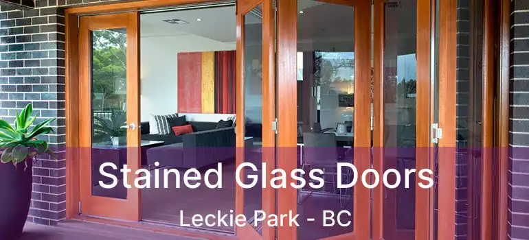  Stained Glass Doors Leckie Park - BC