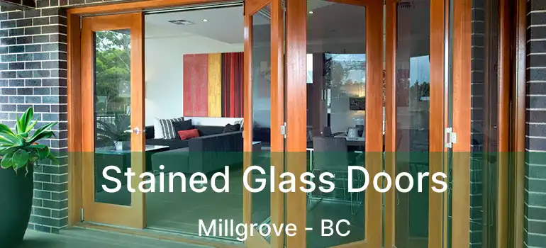  Stained Glass Doors Millgrove - BC