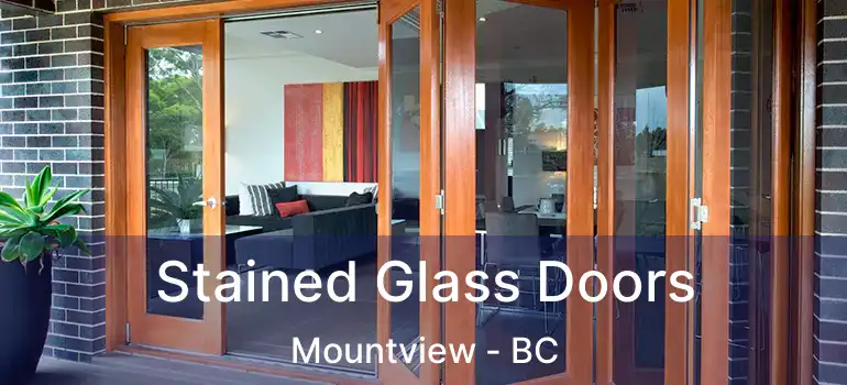 Stained Glass Doors Mountview - BC