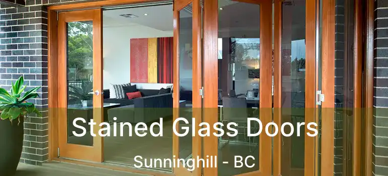  Stained Glass Doors Sunninghill - BC