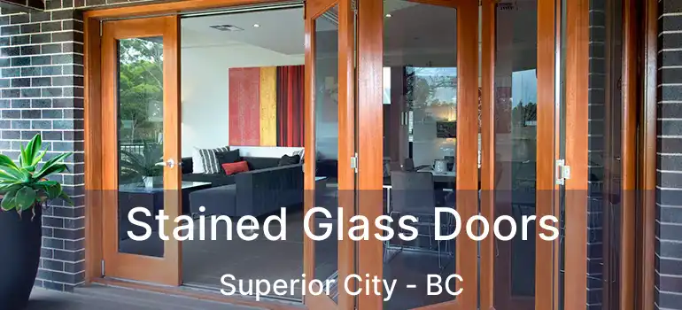  Stained Glass Doors Superior City - BC