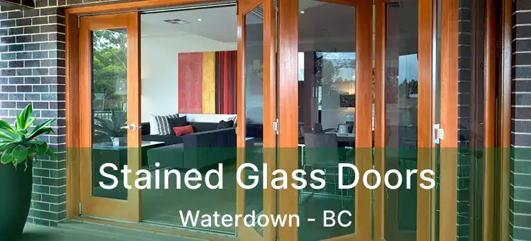  Stained Glass Doors Waterdown - BC