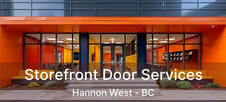  Storefront Door Services Hannon West - BC