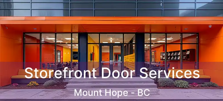  Storefront Door Services Mount Hope - BC