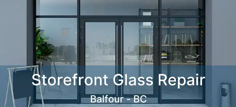  Storefront Glass Repair Balfour - BC
