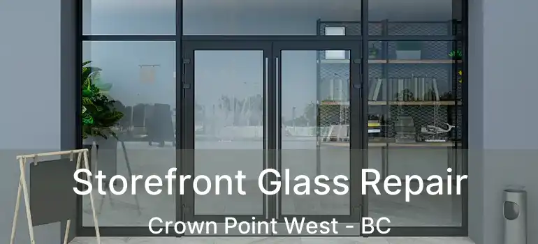  Storefront Glass Repair Crown Point West - BC