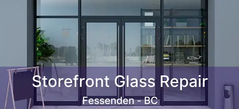  Storefront Glass Repair Fessenden - BC