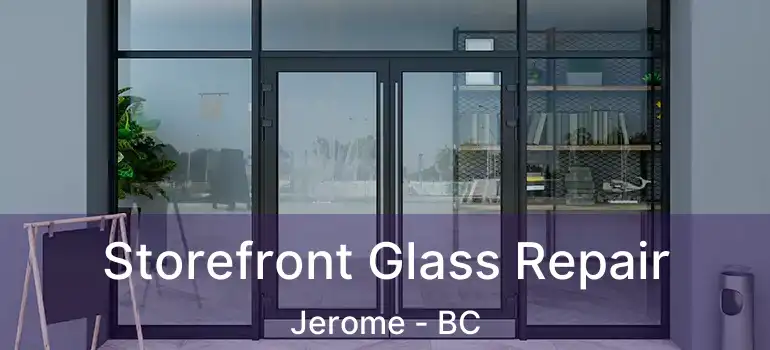  Storefront Glass Repair Jerome - BC