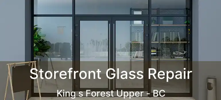  Storefront Glass Repair King s Forest Upper - BC