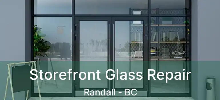  Storefront Glass Repair Randall - BC