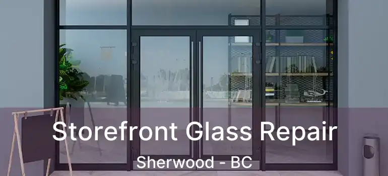 Storefront Glass Repair Sherwood - BC