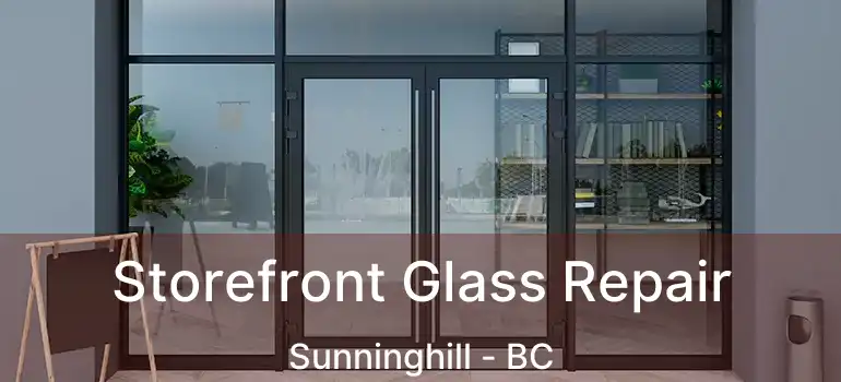  Storefront Glass Repair Sunninghill - BC