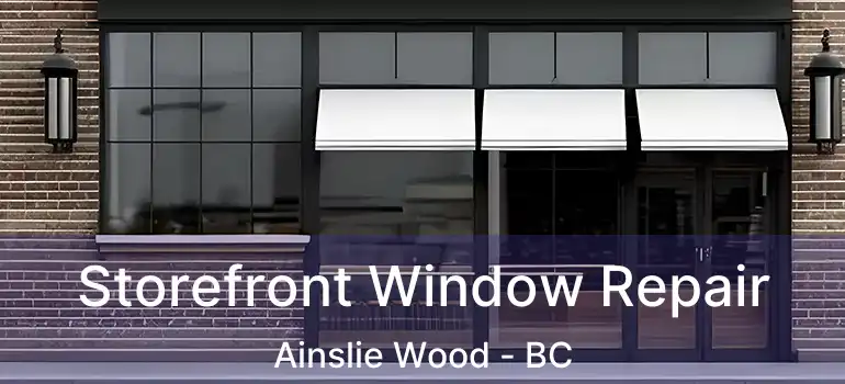  Storefront Window Repair Ainslie Wood - BC