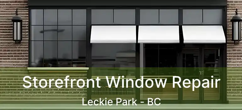  Storefront Window Repair Leckie Park - BC