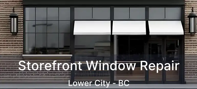  Storefront Window Repair Lower City - BC