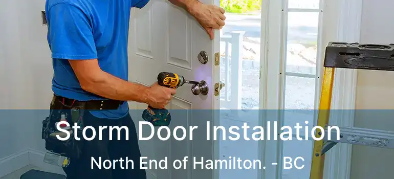  Storm Door Installation North End of Hamilton. - BC