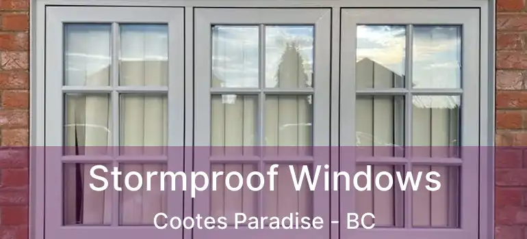  Stormproof Windows Cootes Paradise - BC