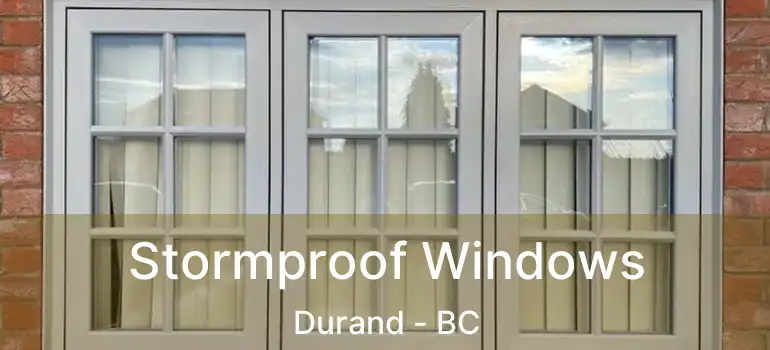  Stormproof Windows Durand - BC
