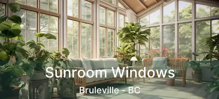  Sunroom Windows Bruleville - BC