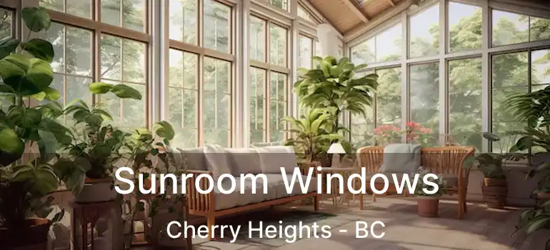 Sunroom Windows Cherry Heights - BC