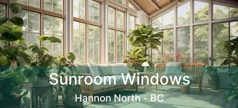  Sunroom Windows Hannon North - BC