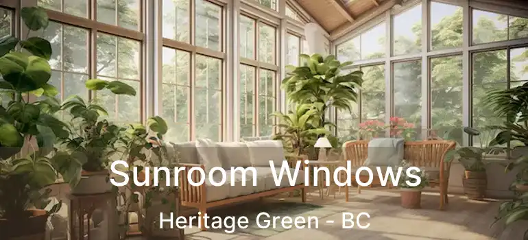  Sunroom Windows Heritage Green - BC