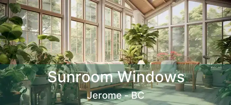  Sunroom Windows Jerome - BC