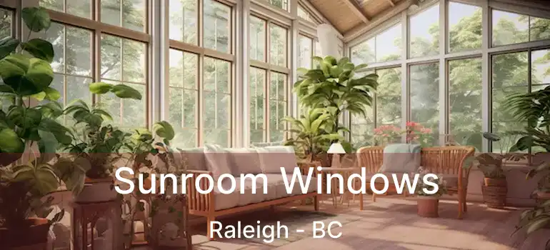  Sunroom Windows Raleigh - BC