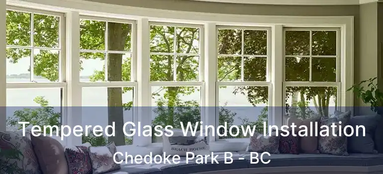  Tempered Glass Window Installation Chedoke Park B - BC