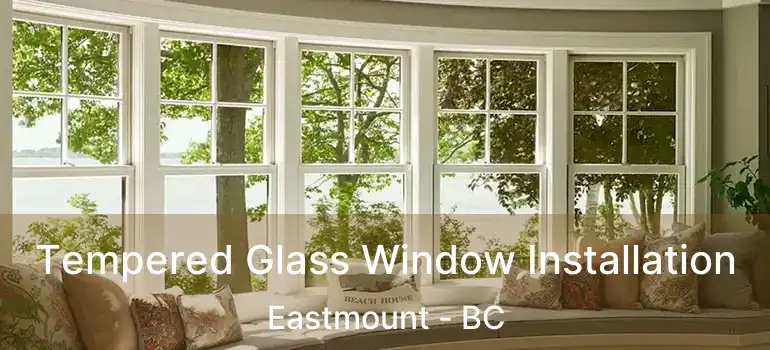  Tempered Glass Window Installation Eastmount - BC