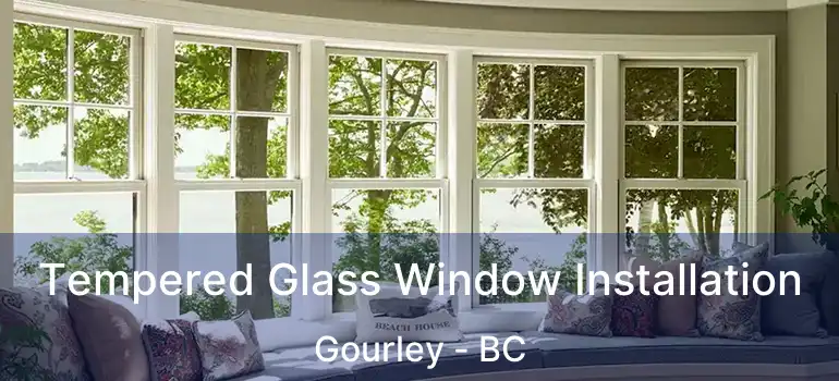  Tempered Glass Window Installation Gourley - BC