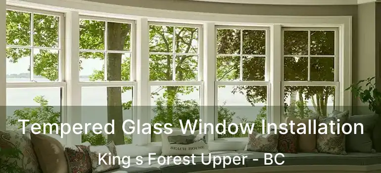  Tempered Glass Window Installation King s Forest Upper - BC