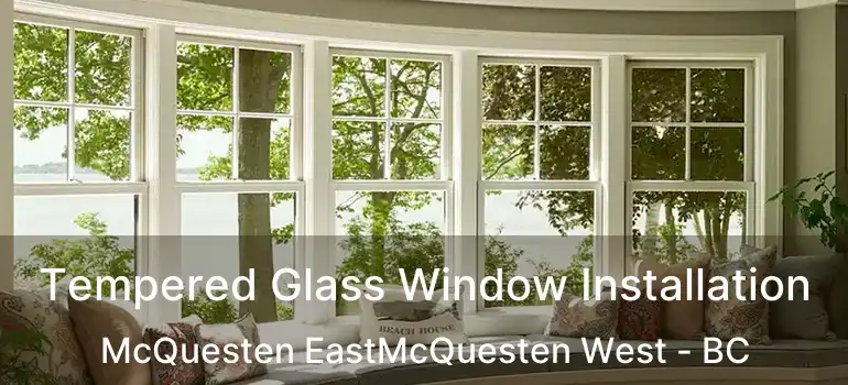  Tempered Glass Window Installation McQuesten EastMcQuesten West - BC