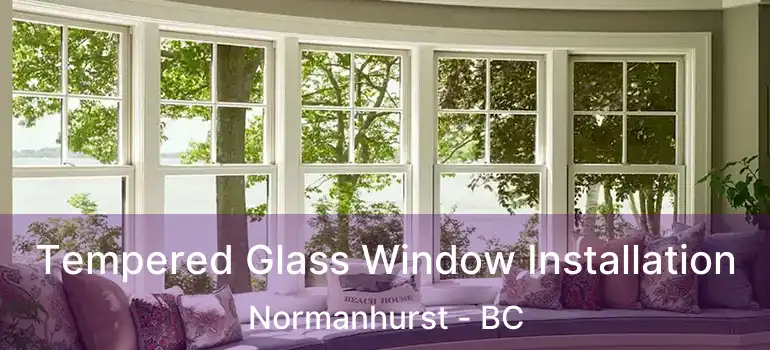  Tempered Glass Window Installation Normanhurst - BC