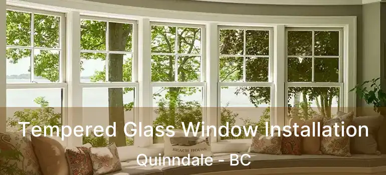  Tempered Glass Window Installation Quinndale - BC