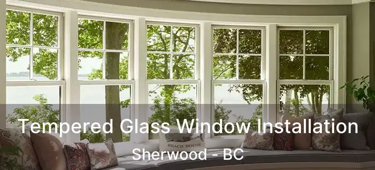 Tempered Glass Window Installation Sherwood - BC