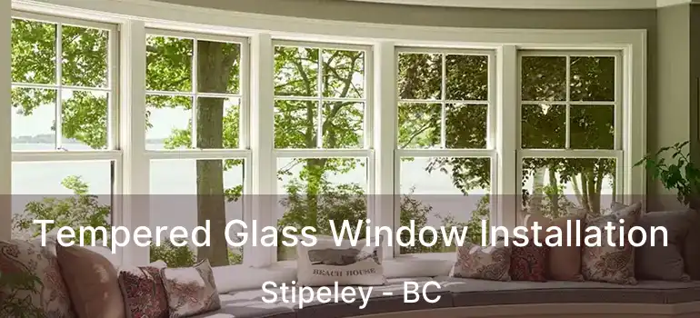  Tempered Glass Window Installation Stipeley - BC