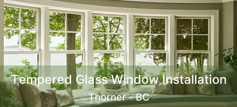  Tempered Glass Window Installation Thorner - BC