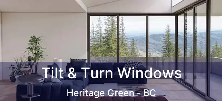  Tilt & Turn Windows Heritage Green - BC