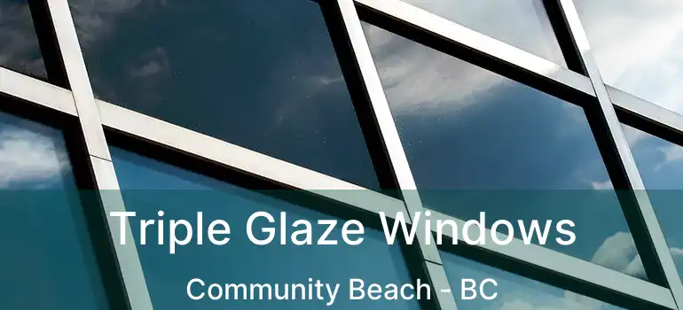  Triple Glaze Windows Community Beach - BC
