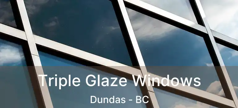  Triple Glaze Windows Dundas - BC