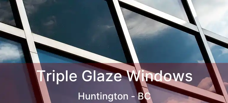  Triple Glaze Windows Huntington - BC