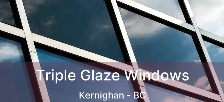  Triple Glaze Windows Kernighan - BC