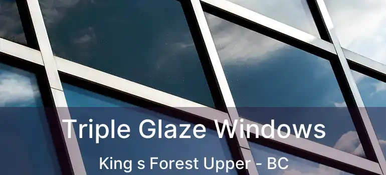  Triple Glaze Windows King s Forest Upper - BC