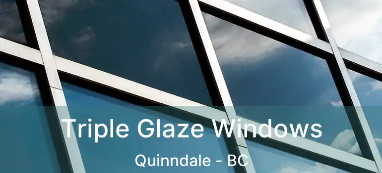  Triple Glaze Windows Quinndale - BC