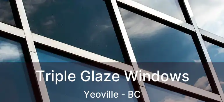  Triple Glaze Windows Yeoville - BC