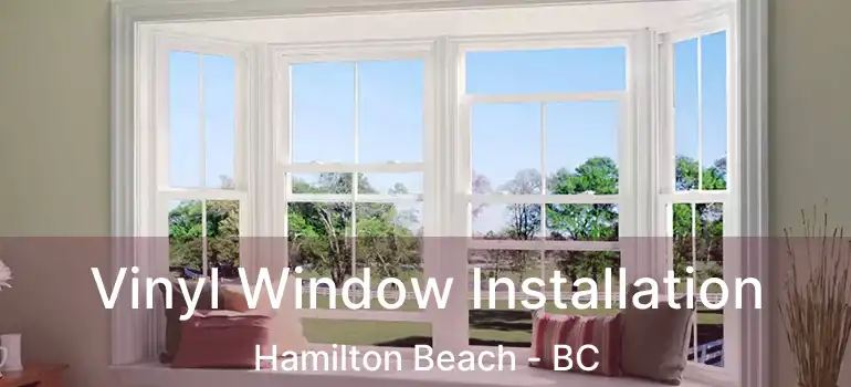  Vinyl Window Installation Hamilton Beach - BC