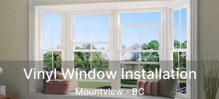  Vinyl Window Installation Mountview - BC