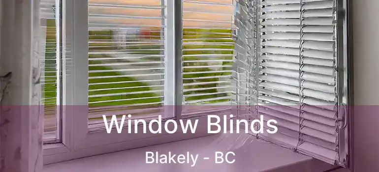  Window Blinds Blakely - BC